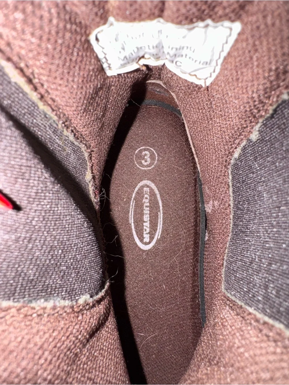 Kids Dark Brown zip up Riding Boots